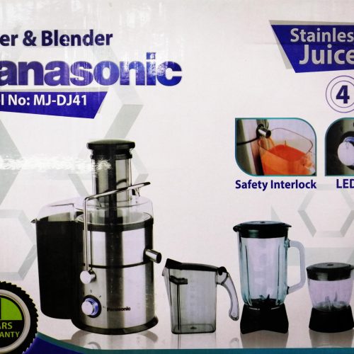 آبمیوه گیری چهارکاره پاناسونیک مدل MJ-DJ41