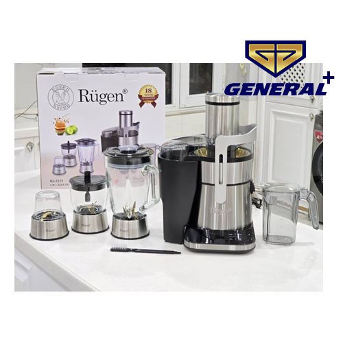 قیمت آبمیوه گیری ۴ کاره روگن مدل RU-1215